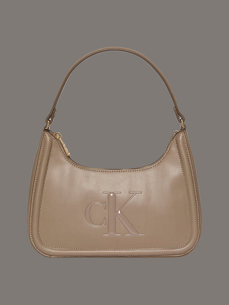 Calvin Klein Bej Renkli Kadın Bold Small Omuz Çantası