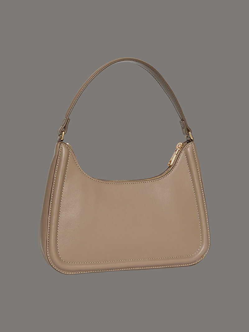 Calvin Klein Bej Renkli Kadın Bold Small Omuz Çantası