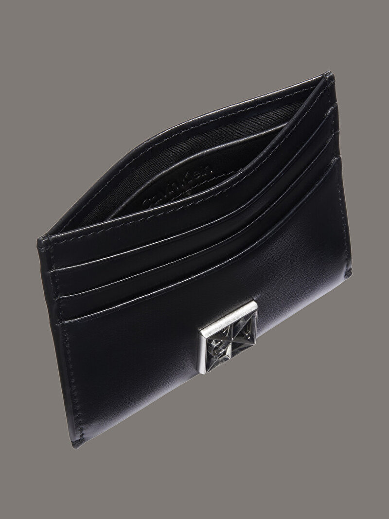 Calvin Klein Siyah Renkli Kadın Emblem Kartlık