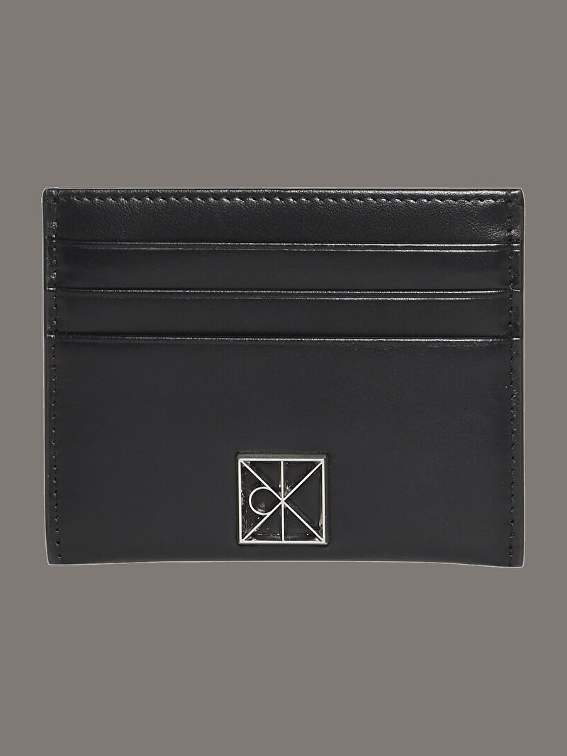 Calvin Klein Siyah Renkli Kadın Emblem Kartlık