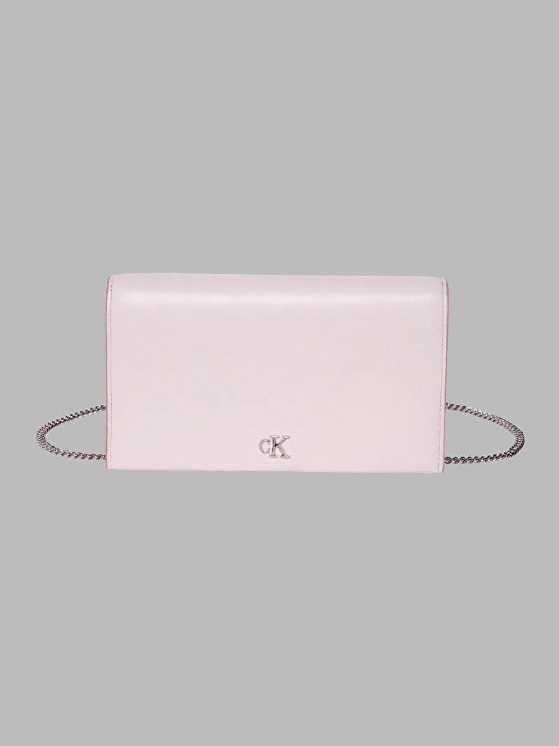 Calvin Klein Pembe Renkli Kadın CK Chain Wallet