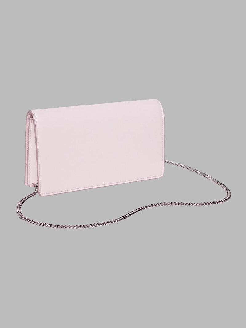 Calvin Klein Pembe Renkli Kadın CK Chain Wallet