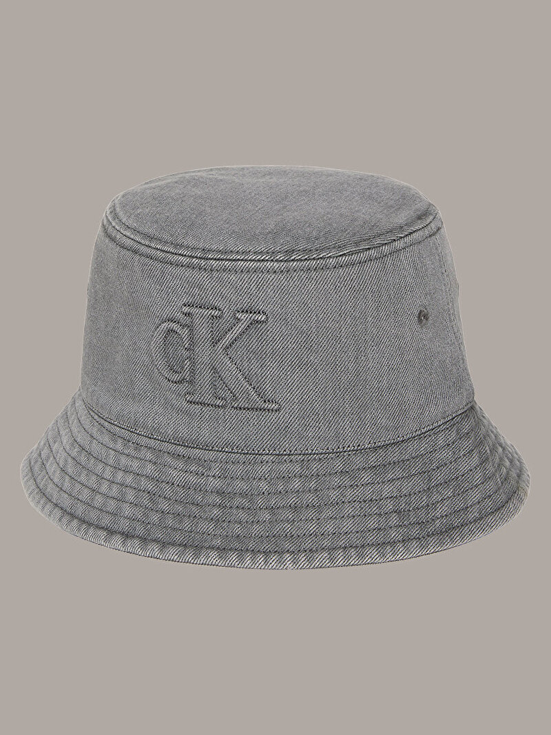 Calvin Klein Gri Renkli Kadın Seasonal Bucket Şapka