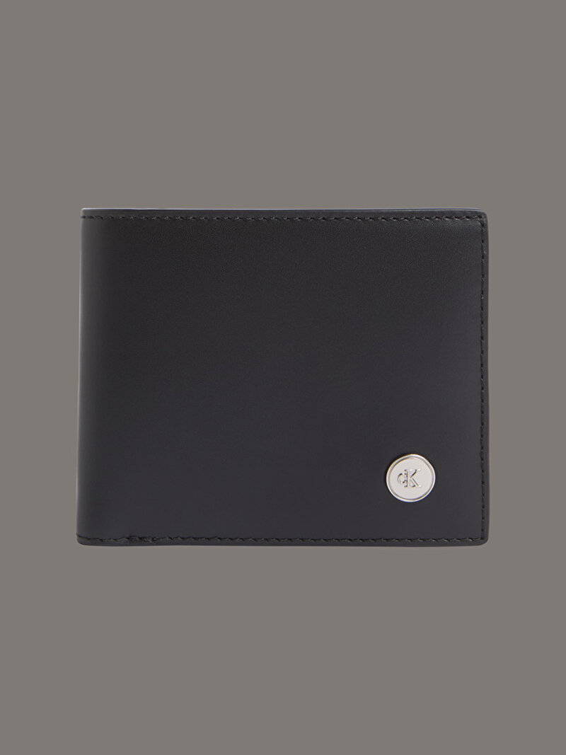 Calvin Klein Siyah Renkli Erkek Jeans Hardware Bifold Cüzdan