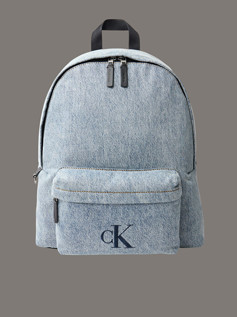 Calvin Klein Mavi Renkli Erkek Denim Sırt Çantası