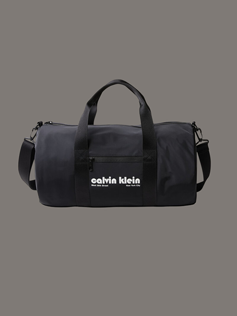 Calvin Klein Siyah Renkli Erkek CKJ Graphic Duffle Çanta