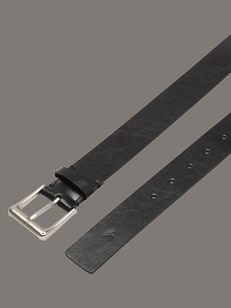 Calvin Klein Siyah Renkli Erkek Classic Buckle 35mm Kemer
