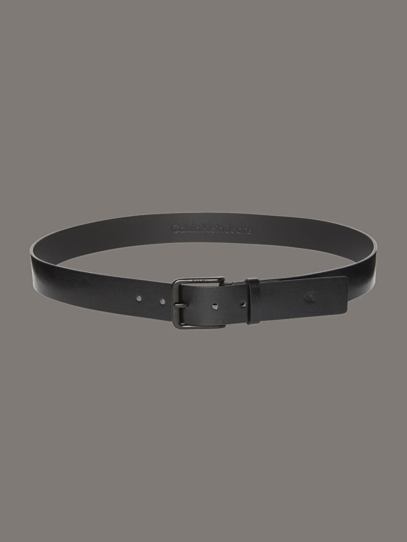 Calvin Klein Siyah Renkli Erkek Casual Pin Buckle 35mm Kemer
