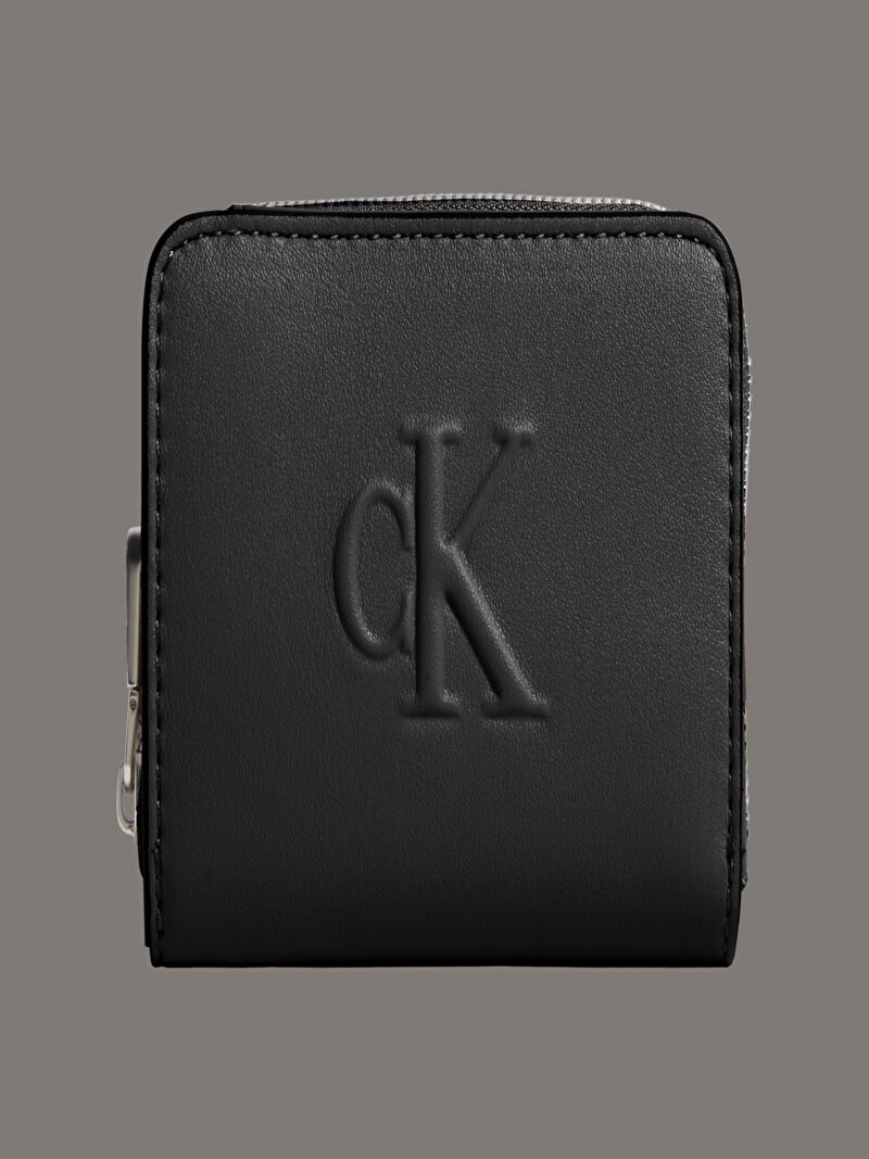 Calvin Klein Siyah Renkli Kadın Sculpted Medium Cüzdan