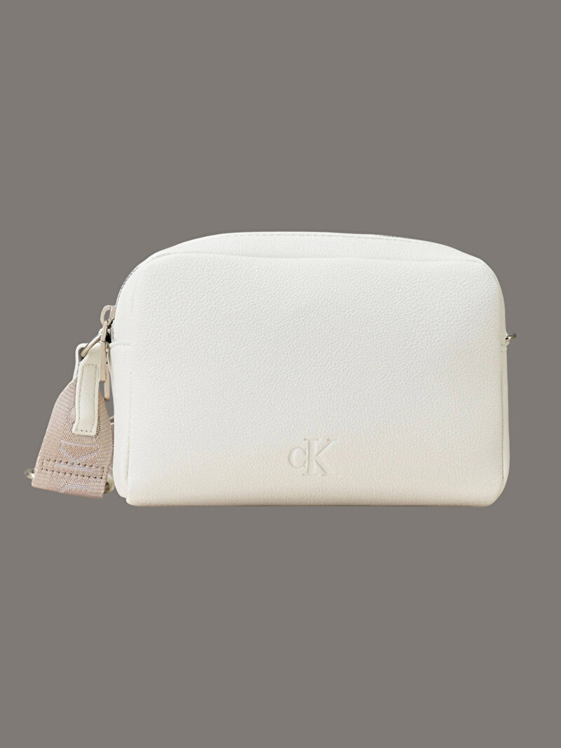 Calvin Klein Beyaz Renkli Kadın Ultralight Çapraz Çanta