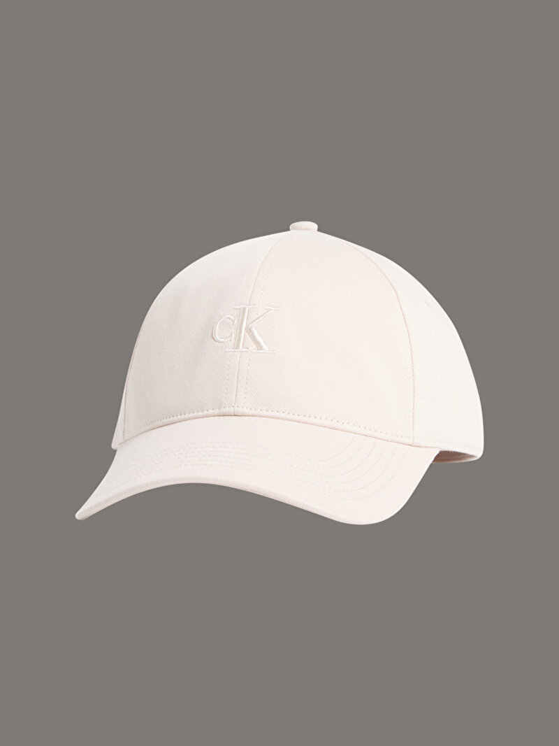 Calvin Klein Pembe Renkli Kadın Monogram Embroidery Şapka