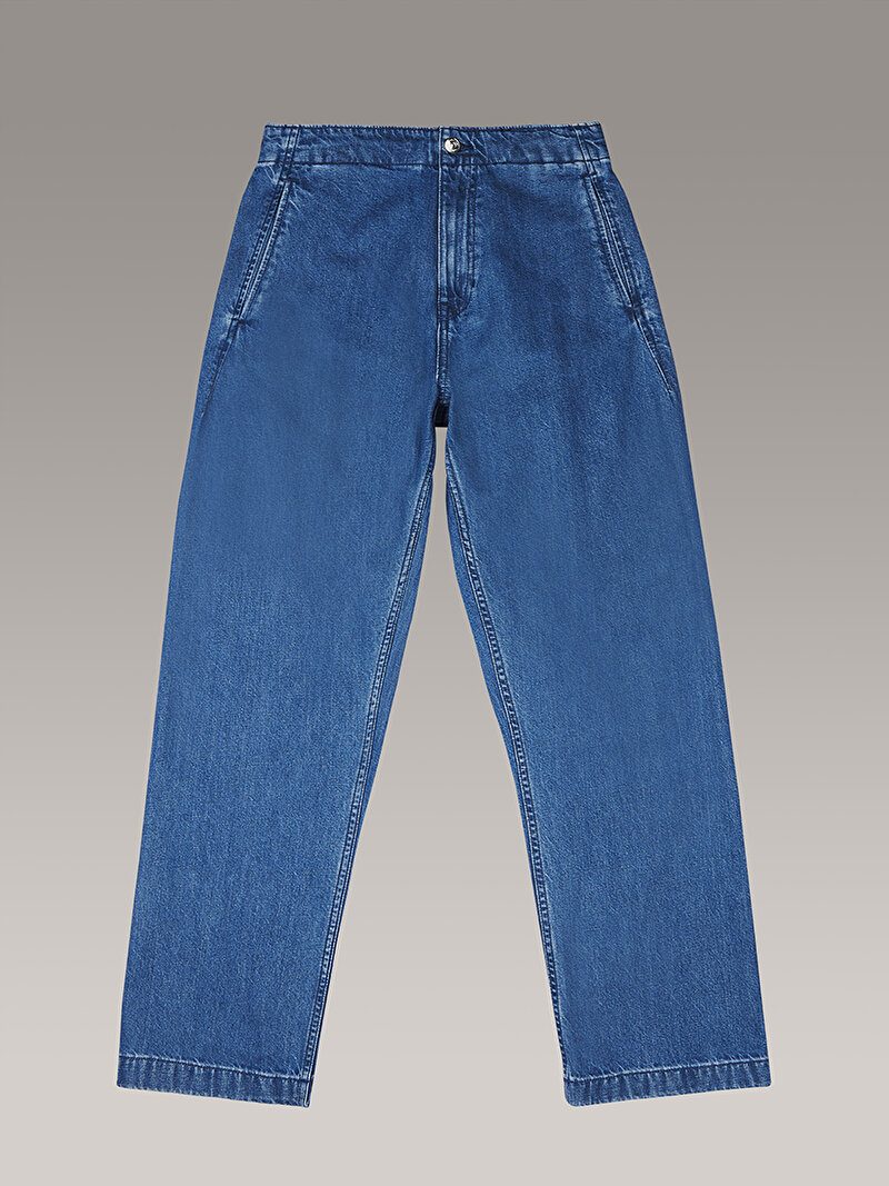 Calvin Klein Lacivert Renkli Erkek No Side Seam Pantolon