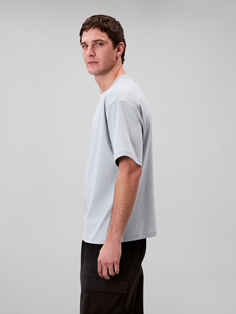 Calvin Klein Mavi Renkli Erkek Fashion Logo T-shirt