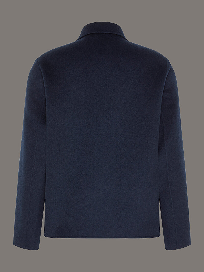 Calvin Klein Lacivert Renkli Erkek Double Face Ceket