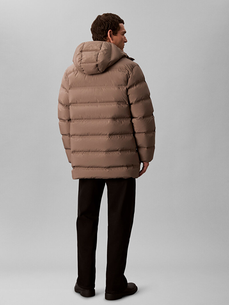 Calvin Klein Yeşil Renkli Erkek Bonded Ceket