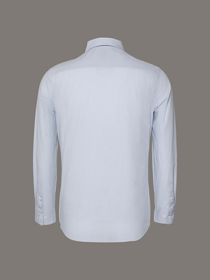 Calvin Klein Mavi Renkli Erkek Thin Multi Gömlek