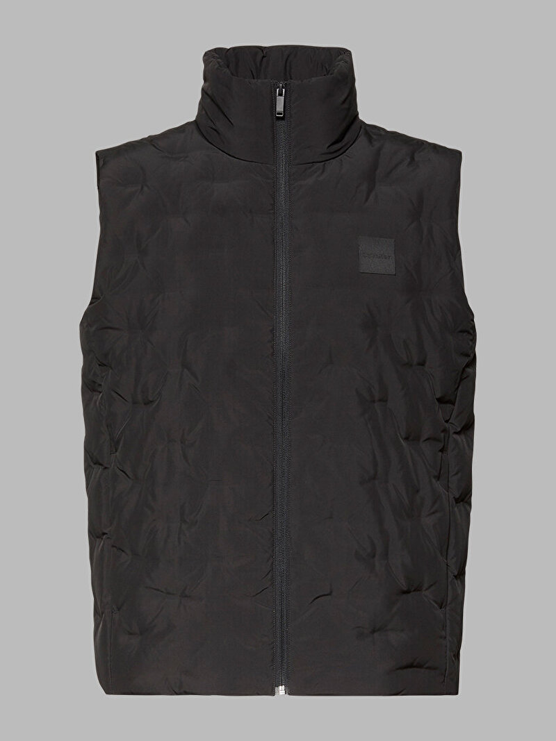 Calvin Klein Siyah Renkli Erkek Heatseal Quilted Yelek