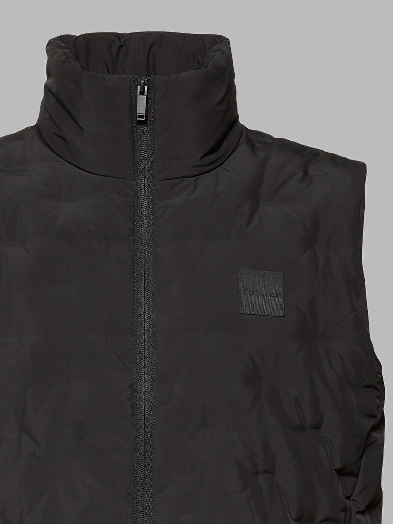 Calvin Klein Siyah Renkli Erkek Heatseal Quilted Yelek