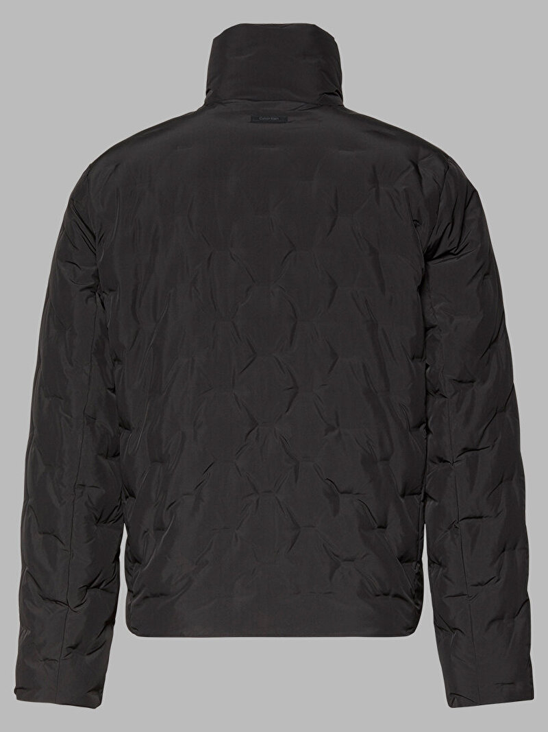 Calvin Klein Siyah Renkli Erkek Heat Seal Quilted Mont