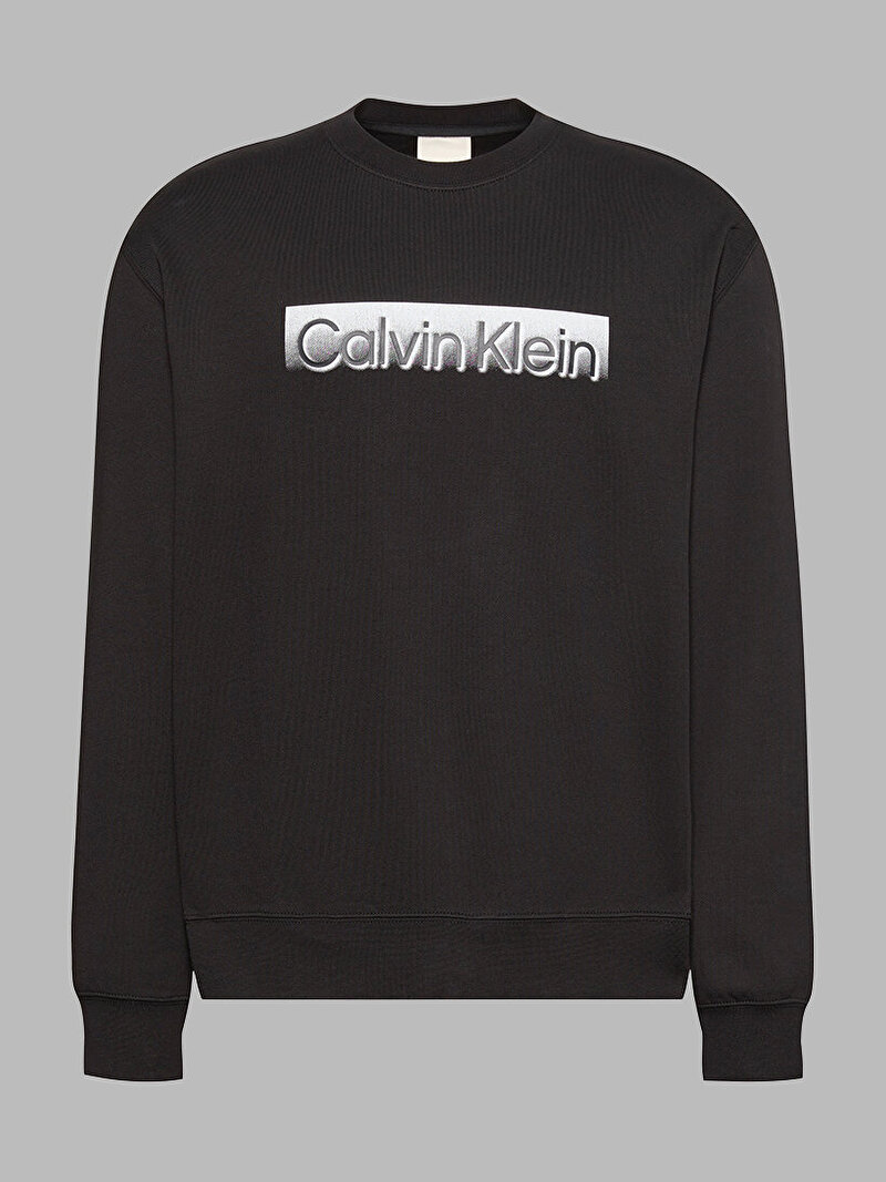 Calvin Klein Siyah Renkli Erkek Sportswear Graphic Sweatshirt
