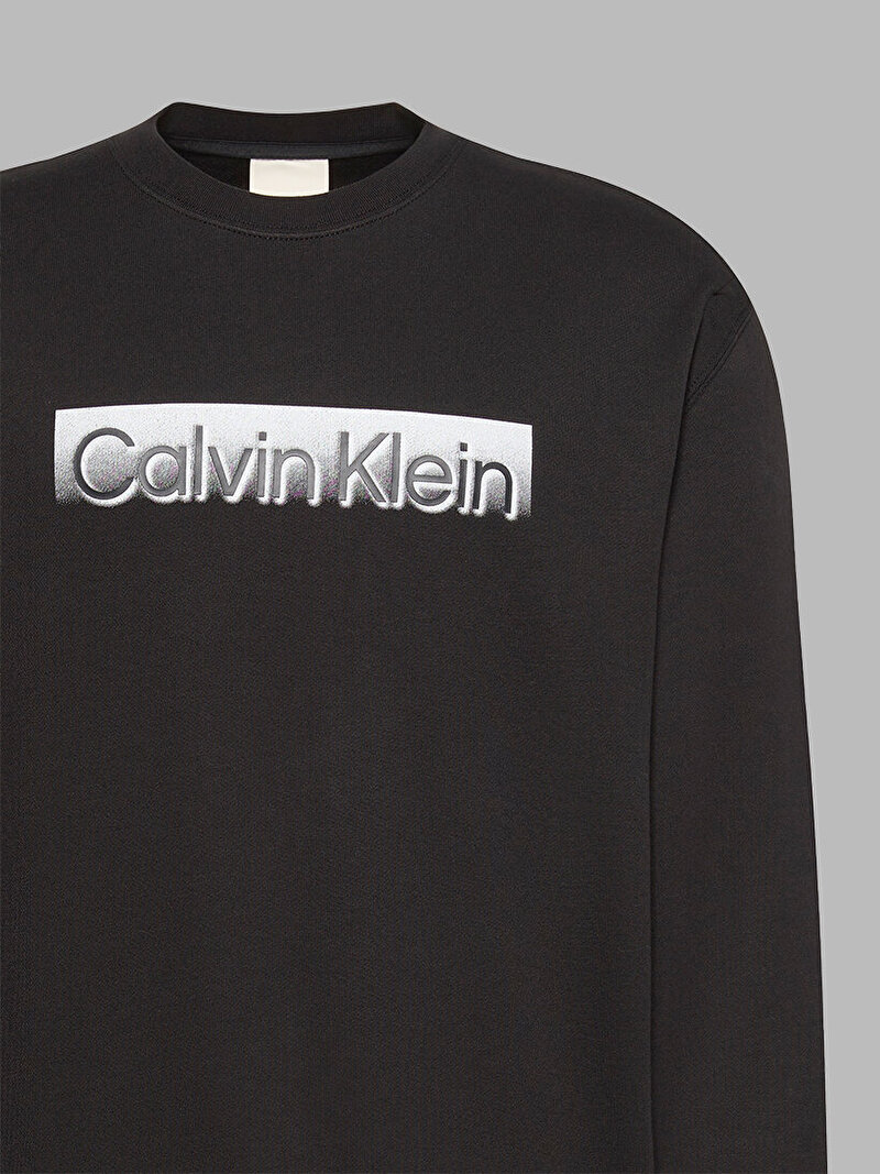 Calvin Klein Siyah Renkli Erkek Sportswear Graphic Sweatshirt