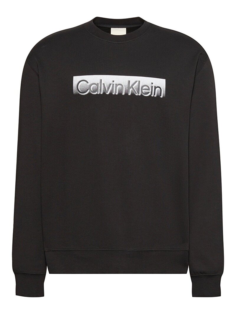 Calvin Klein Siyah Renkli Erkek Sportswear Graphic Sweatshirt