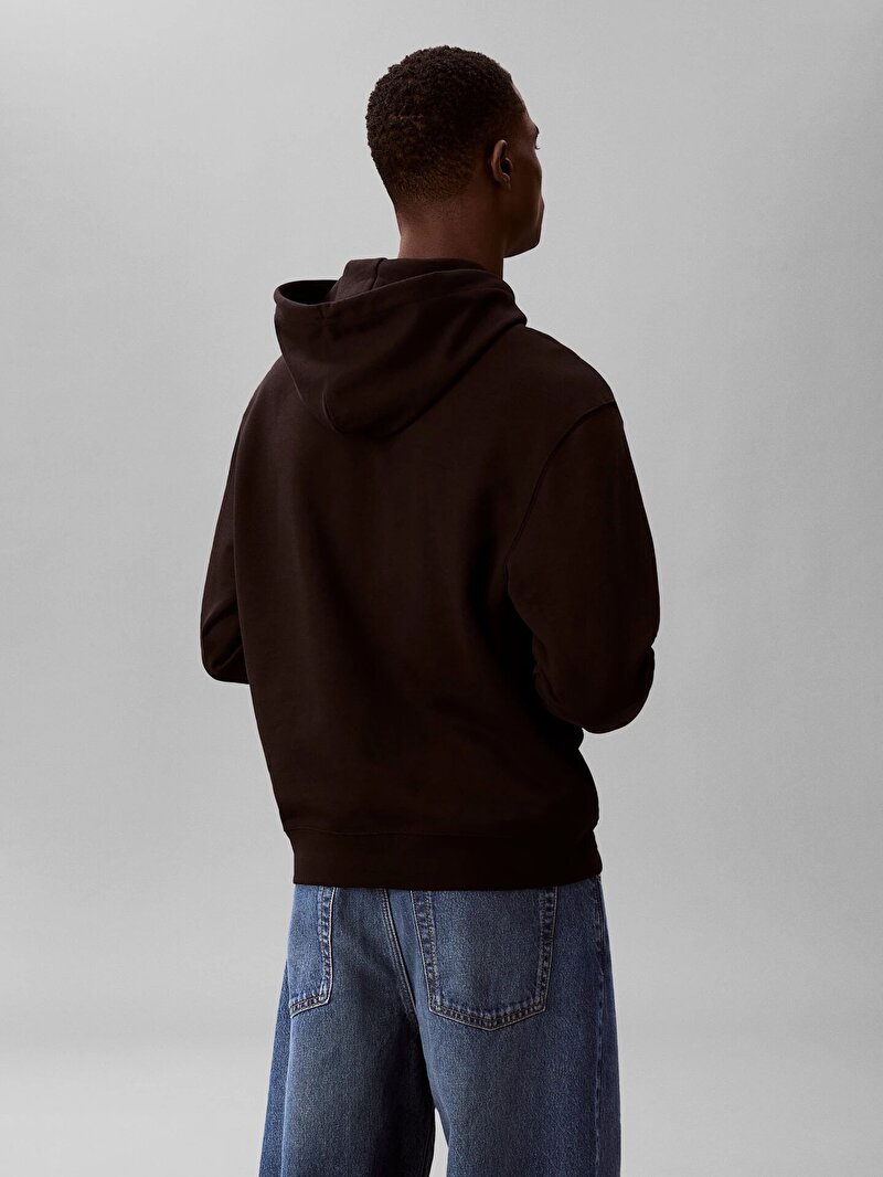 Calvin Klein Siyah Renkli Erkek Eu 350 Terry Hoodie