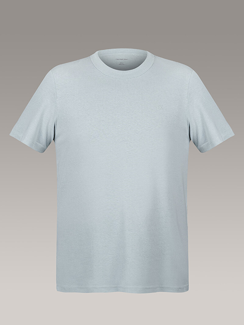 Calvin Klein Mavi Renkli Erkek Jersey T-shirt