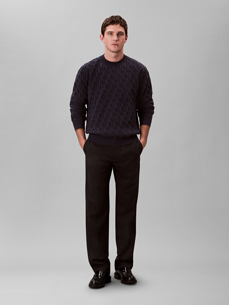 Calvin Klein Lacivert Renkli Erkek Kazak