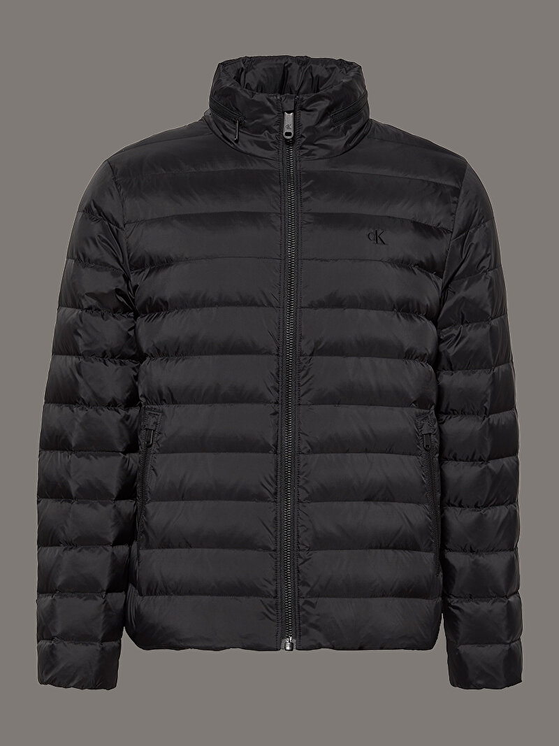 Calvin Klein Siyah Renkli Erkek Hooded Ceket