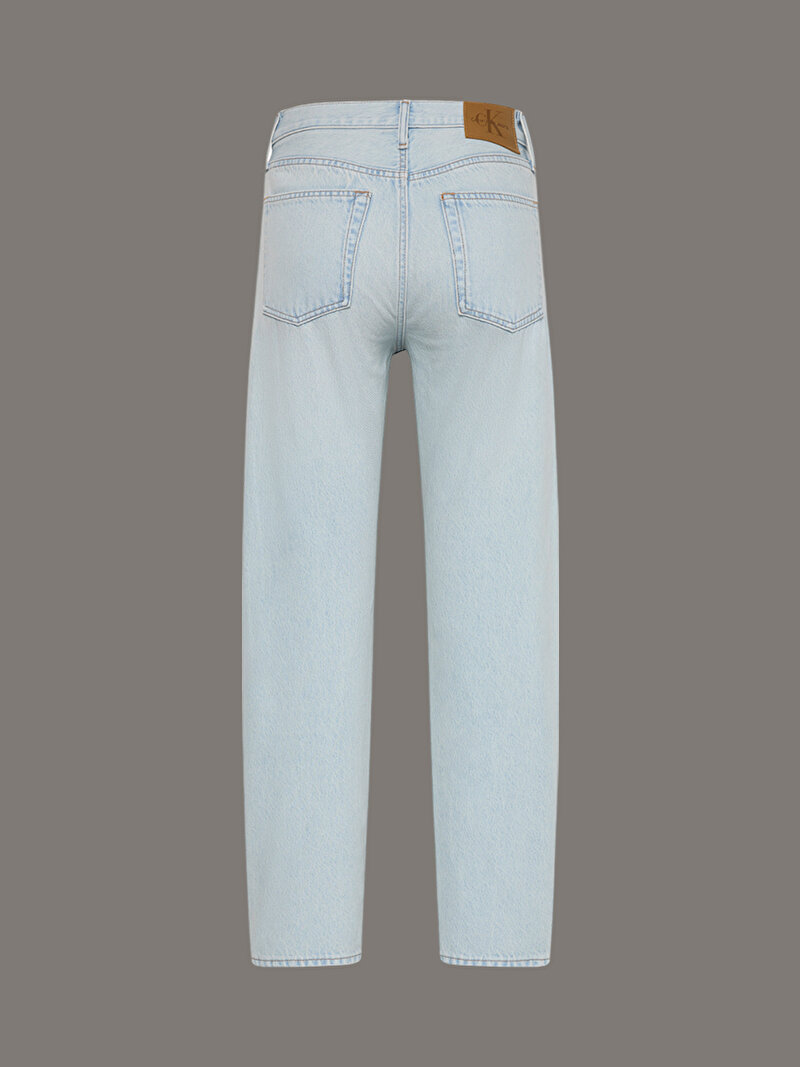 Calvin Klein Mavi Renkli Erkek Standart Straight Jean Pantolon