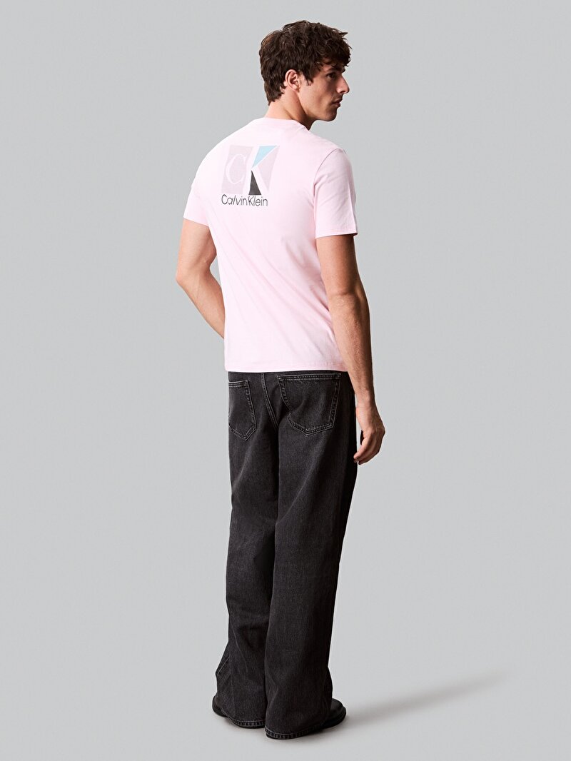 Calvin Klein Beyaz Renkli Erkek 30s T-shirt