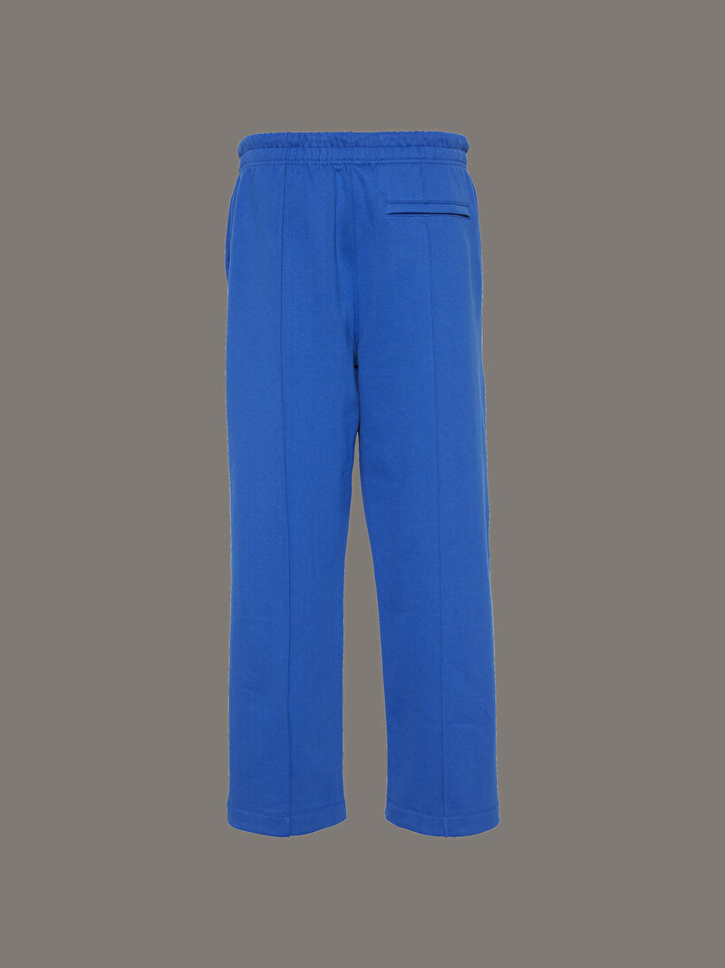 Calvin Klein Mavi Renkli Erkek Premium Fleece Logo Eşofman Altı