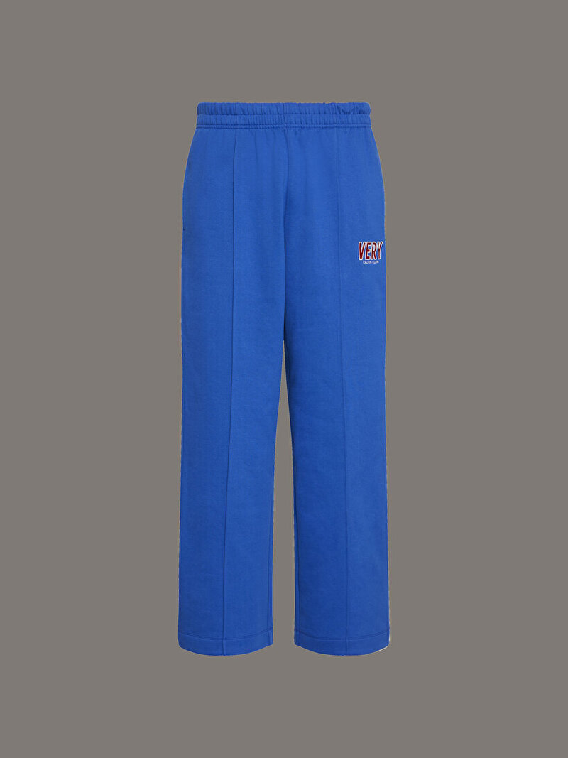 Calvin Klein Mavi Renkli Erkek Premium Fleece Logo Eşofman Altı