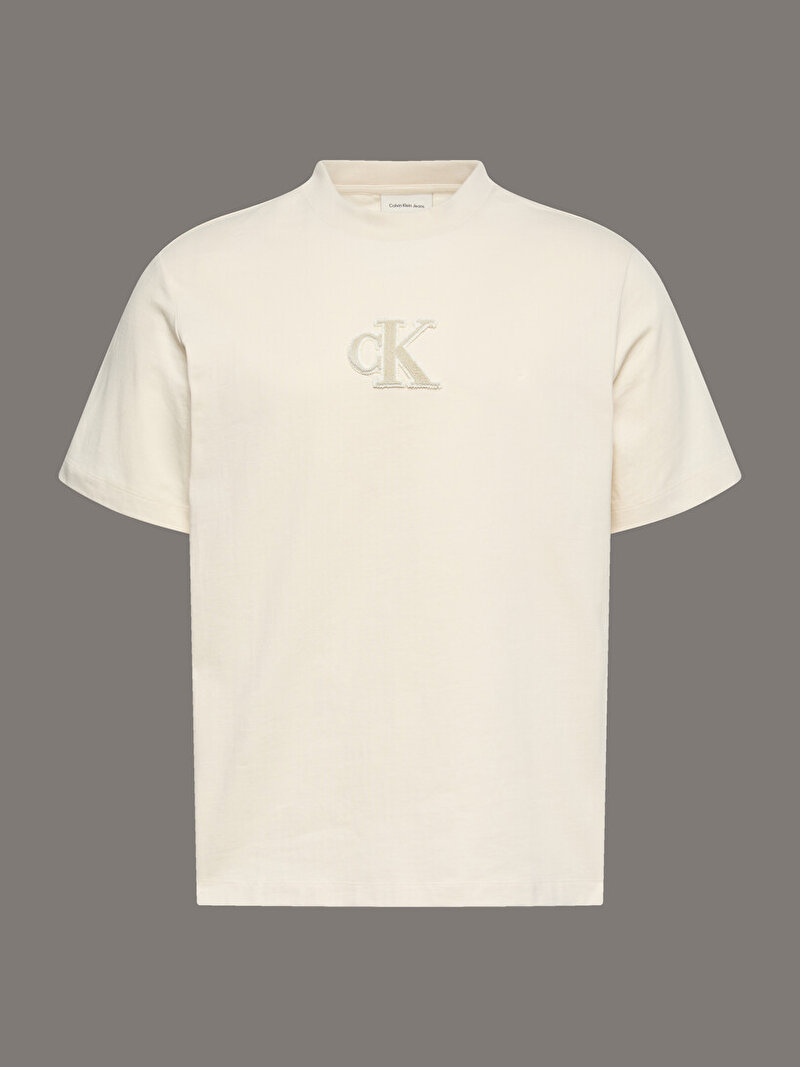 Calvin Klein Beyaz Renkli Erkek Gift Giving T-shirt