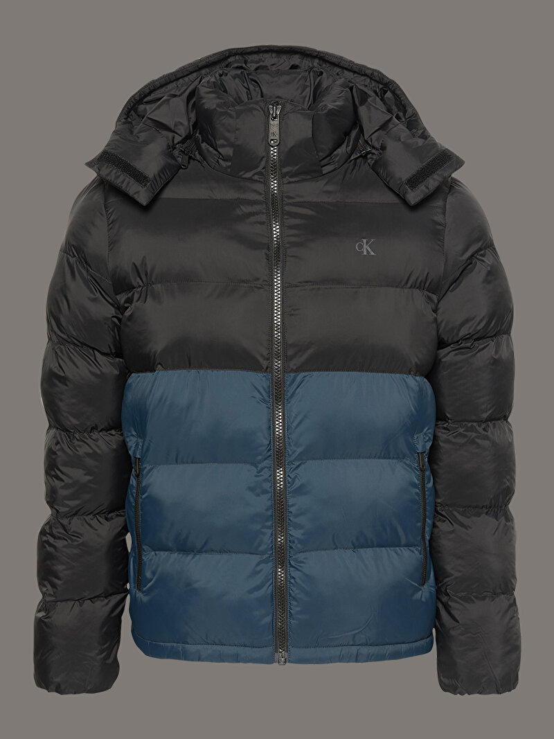 Calvin Klein Siyah Renkli Erkek Naylon Color Bock Mont