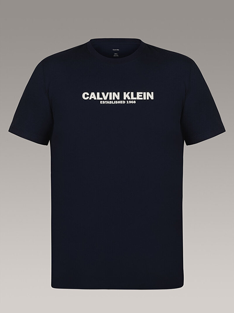 Calvin Klein Lacivert Renkli Erkek 30s T-shirt