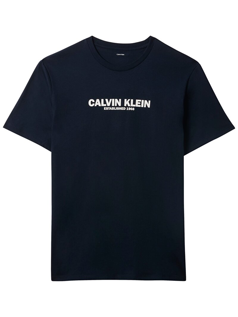 Calvin Klein Lacivert Renkli Erkek 30s T-shirt