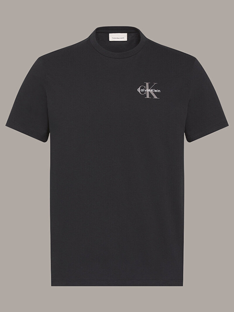 Calvin Klein Siyah Renkli Erkek 30s Classic Micro T-shirt