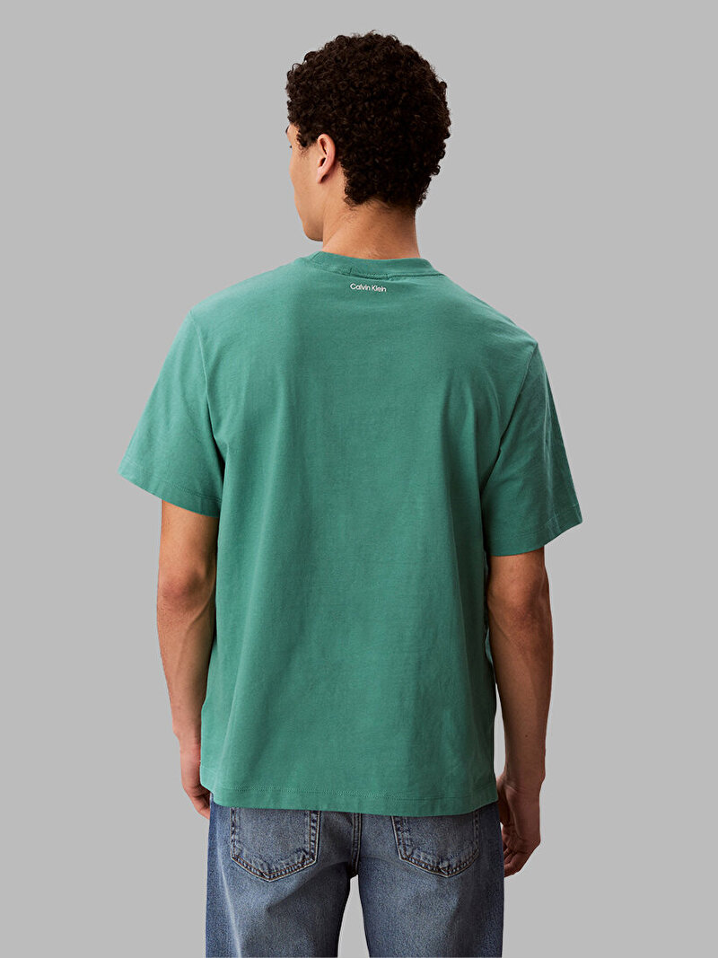 Calvin Klein Yeşil Renkli Erkek 20s Easy T-shirt