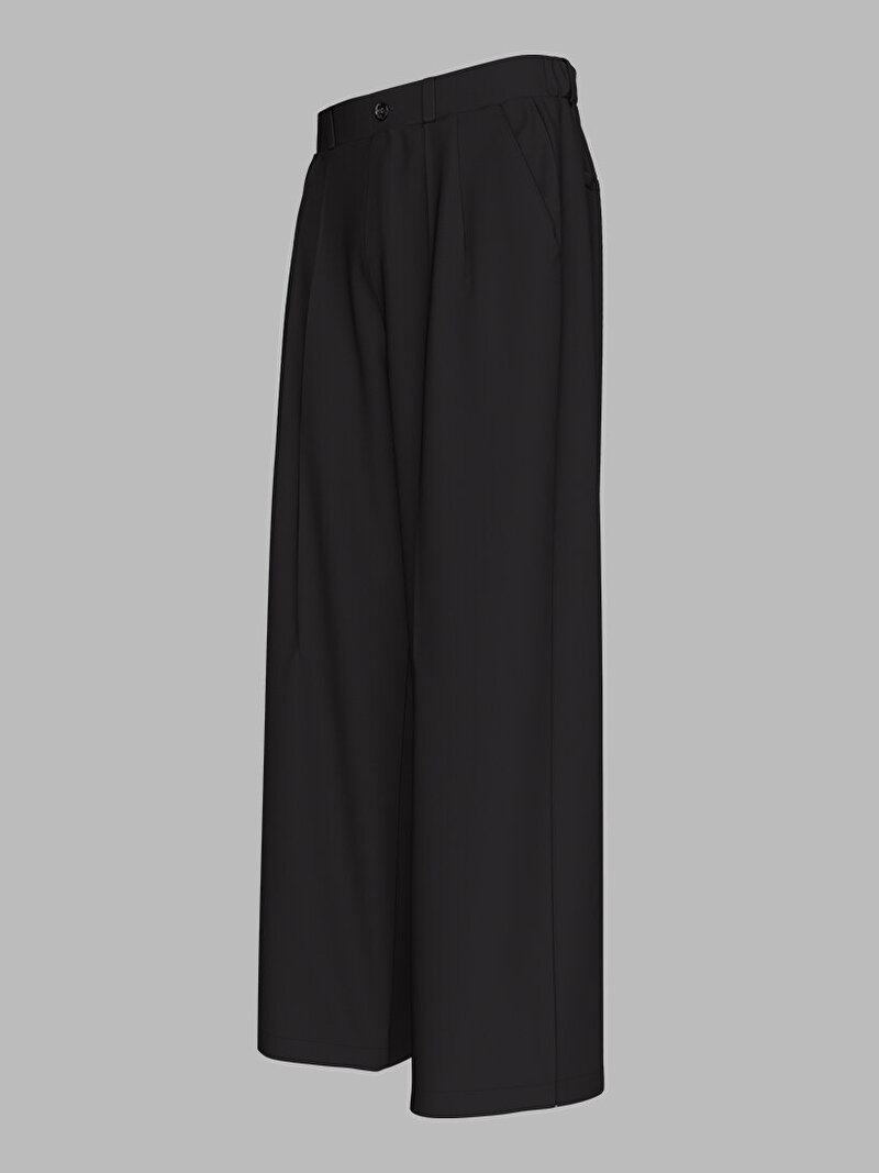 Calvin Klein Siyah Renkli Erkek Washed Comfort Cotton Pantolon
