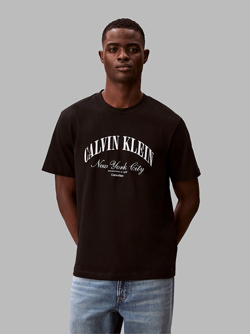 Calvin Klein Siyah Renkli Erkek 20s T-shirt