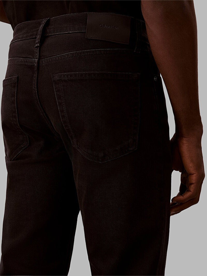 Calvin Klein Siyah Renkli Erkek Slim Straight Wall Jean Pantolon