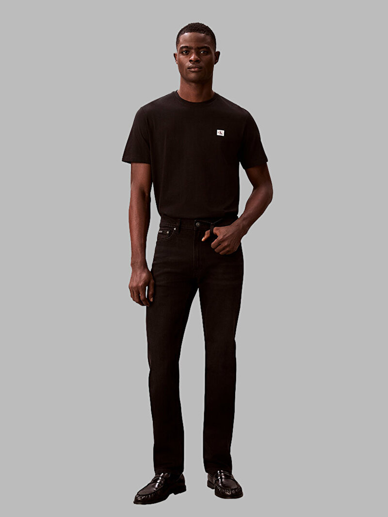 Calvin Klein Siyah Renkli Erkek Slim Straight Wall Jean Pantolon