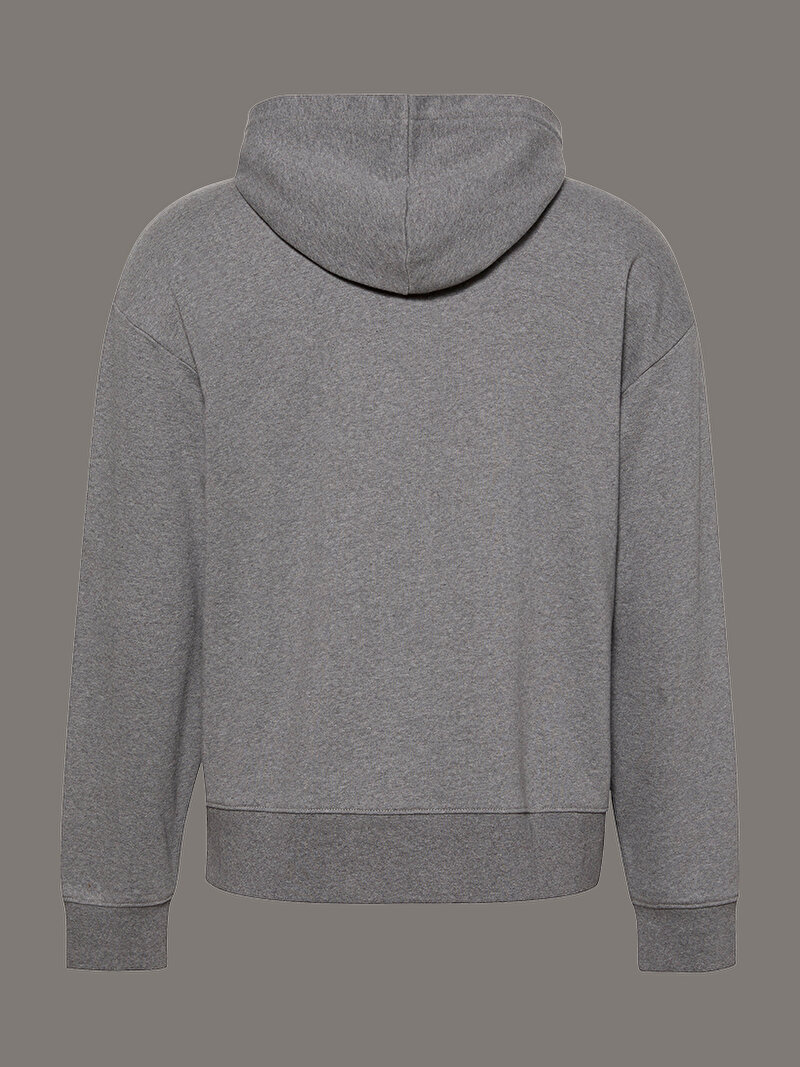 Calvin Klein Gri Renkli Erkek Ls Standard Logo Sweatshirt