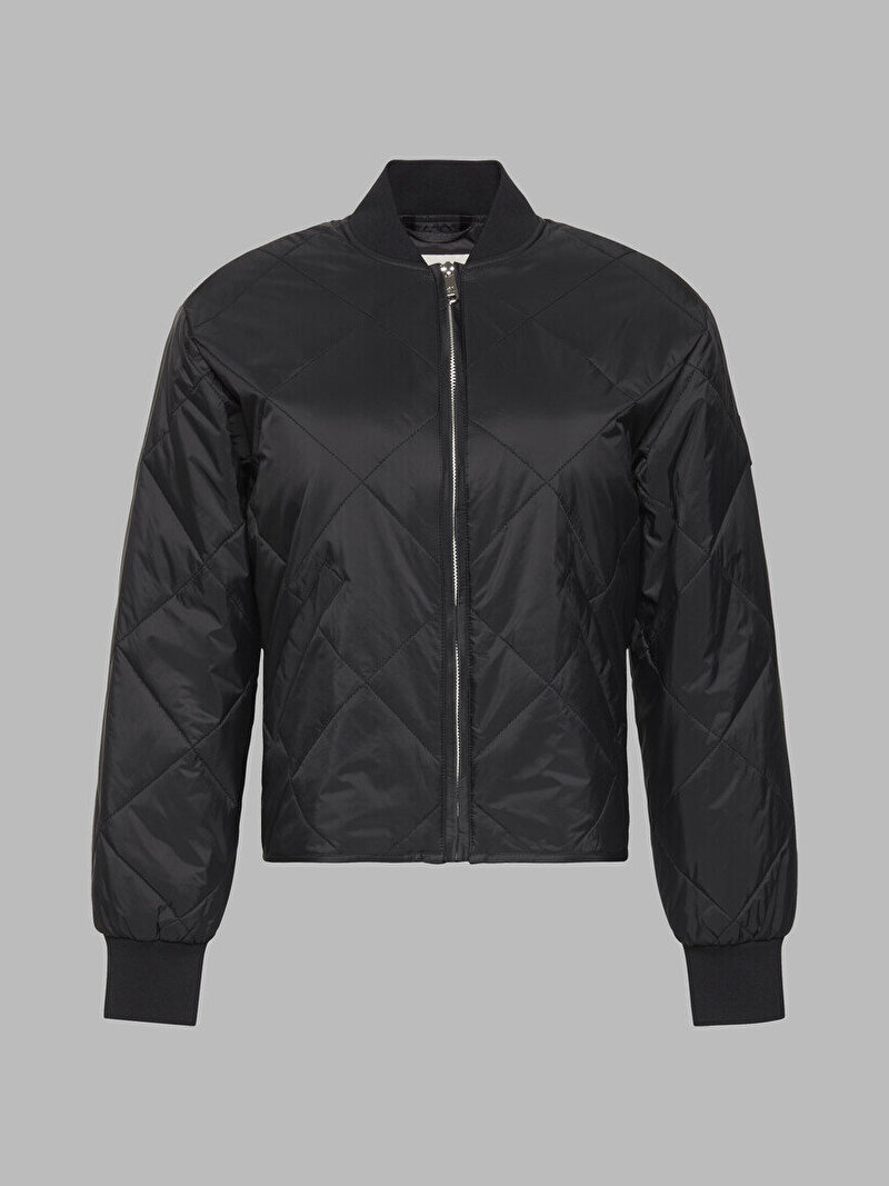 Calvin Klein Siyah Renkli Kadın Lightweight Quilted Ceket