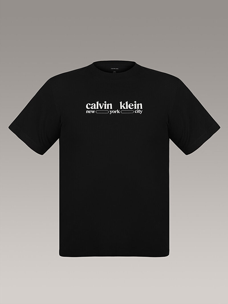 Calvin Klein Siyah Renkli Erkek 30s T-shirt