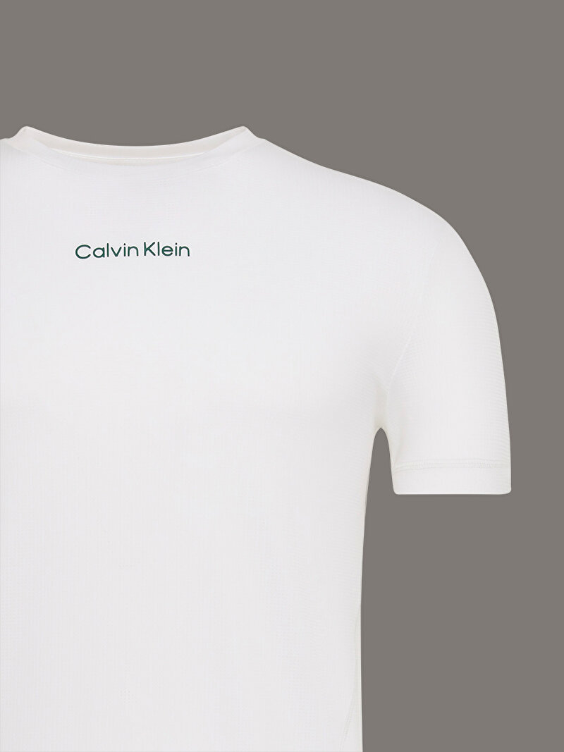 Calvin Klein Beyaz Renkli Erkek T-shirt