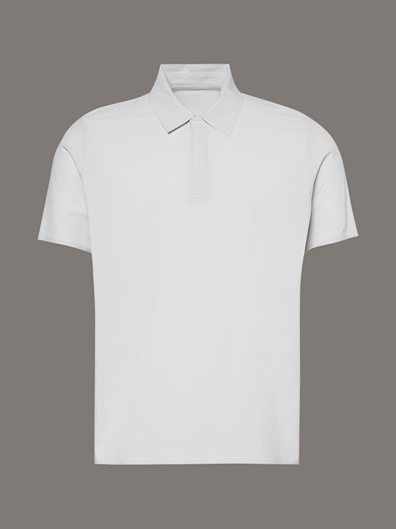 Calvin Klein Gri Renkli Erkek Polo T-shirt