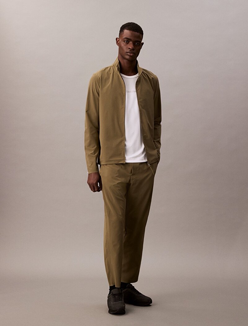 Calvin Klein Yeşil Renkli Erkek Rüzgarlik Ceket